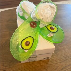 Katy Perry Collections Green Avocado Sandals